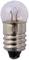 A small light bulb with a metal base and glass top, suitable for torches or small electrical devices.