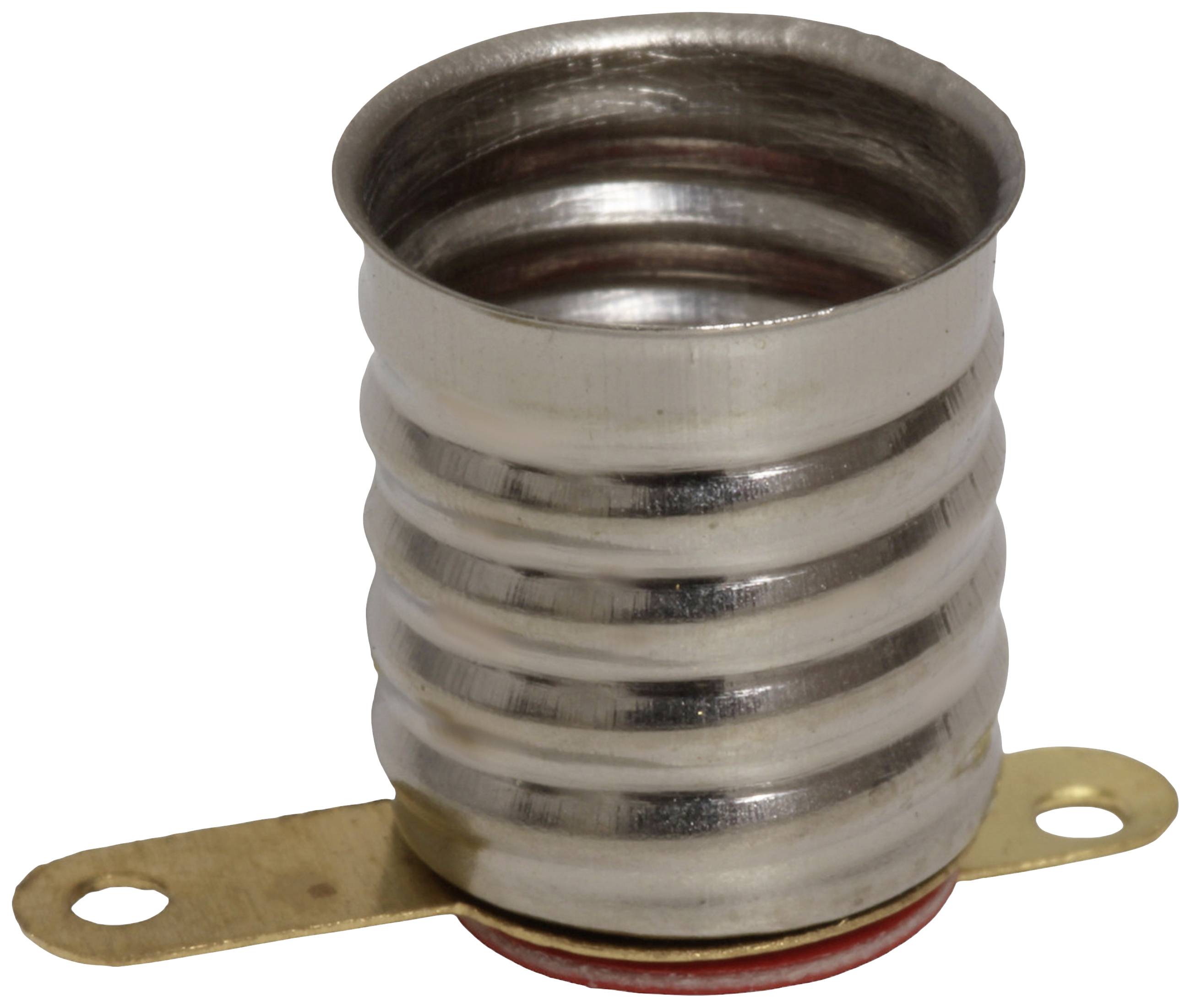 Quadrios 23O190 Bulb holder Socket (mini bulbs): E10 Connection: Solder lug 1 pc(s)