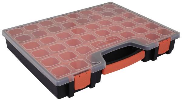 Quadrios 23SA093 Assortment box (L x W x H) 42 x 32.5 x 6 cm No. of compartments: 22 fixed compartments Box Content 1 pc(s)