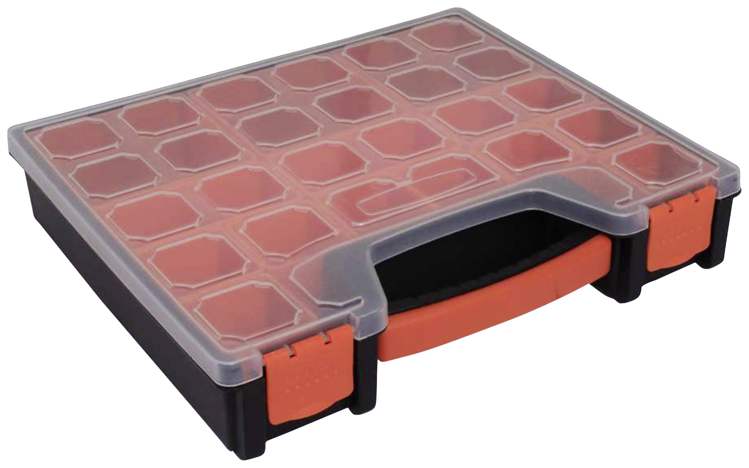 Quadrios 23SA094 Assortment box (L x W x H) 31.2 x 27.2 x 6 cm No. of compartments: 14 fixed compartments Content 1 pc(s)