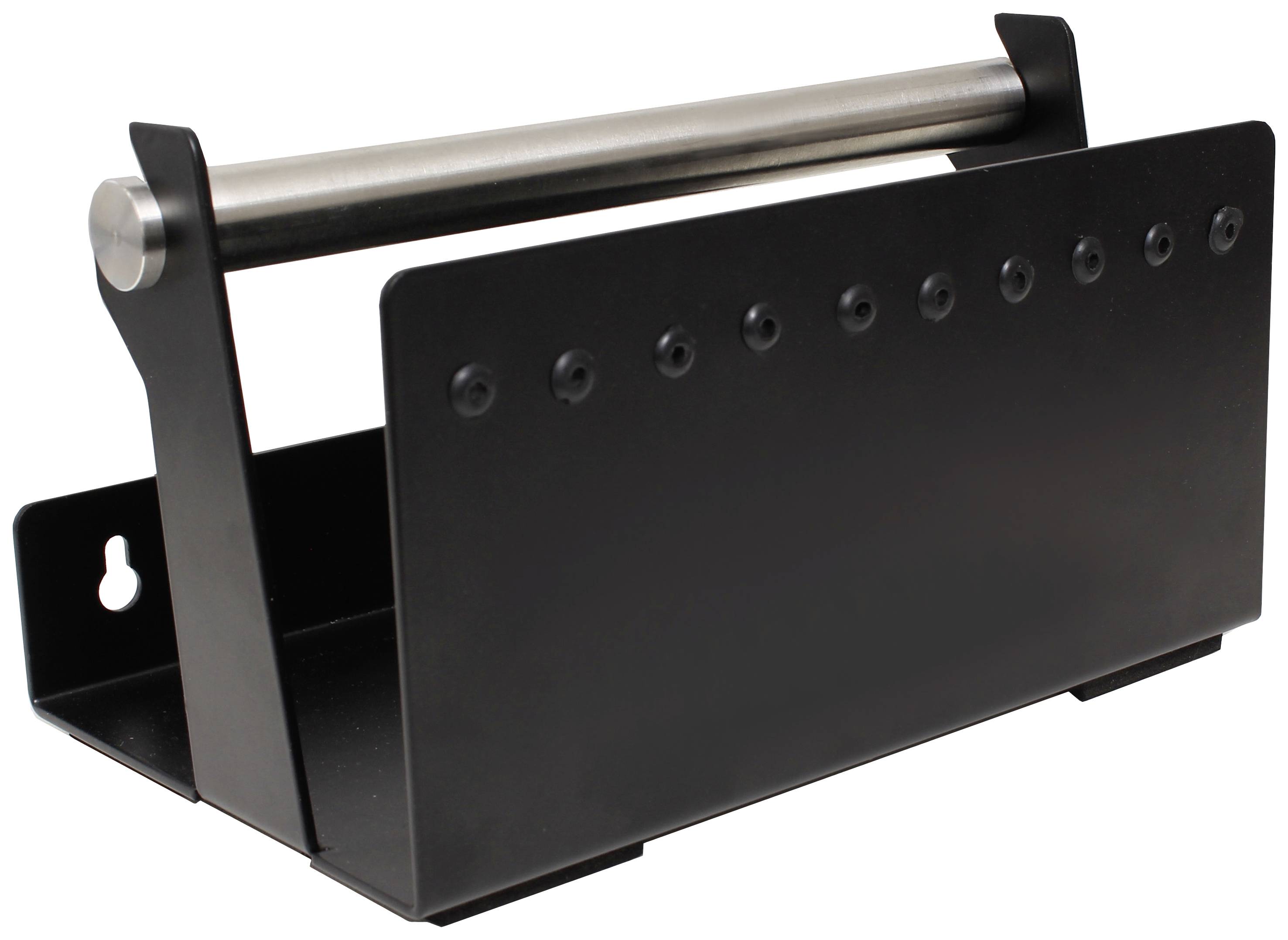 Cable dispenser black 20 x 12 cm 10-hole 23CA258 Quadrios 1 pc(s)