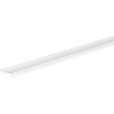White crown molding trim piece shown at an angle on a plain white background.
