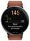 A smartwatch with a brown strap shows a heart rate display of 146 and recommends 'Rest until your heart rate is low enough'.