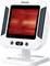Infrared heater with digital display '1.2' and control buttons.