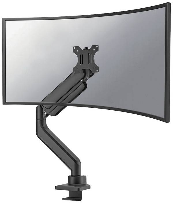 <br> Neomounts<br> DS70PLUS-450BL1<br> <br> Monitor desk mount<br> 1 Display(s)<br> 43,2 cm (17") - 124,5 cm (49")<br> Black<br> Tiltable, Swivelling, Swivelling, Height-adjustable<br>