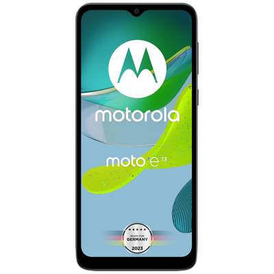 Image of Motorola E13, 128 GB + 8GB Smartphone 128 GB 16.6 cm (6.52 inch) Black Android™ 13 Dual SIM