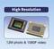 The sensor chip displays the inscription 'High Resolution' and offers 12 megapixel photo and 1080p video recordings.