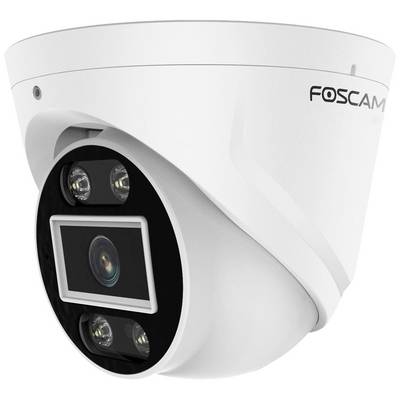White Foscam surveillance camera with four LED lights around the lens.