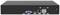 A black network recorder with connections: VGA, HDMI, USB, Ethernet and power socket. On the top are buttons for power on/off.