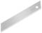 Silver replacement blade with a hole on one side and 'martor' engraved.