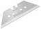 A silver trapezoidal blade with 'martor' and 'NO. 61329' inscription in the centre, has four holes and a sharp edge.