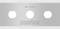 A silver spare part with three holes. At the top, the number 'NO. 37044', underneath the text 'martor'.