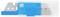 Rectangular blades, partially visible in a blue plastic box. Text 'martor' on transparent cover.