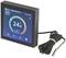 A square digital thermometer displays 24°C indoors and 15°C outdoors. Connecting cable is included.