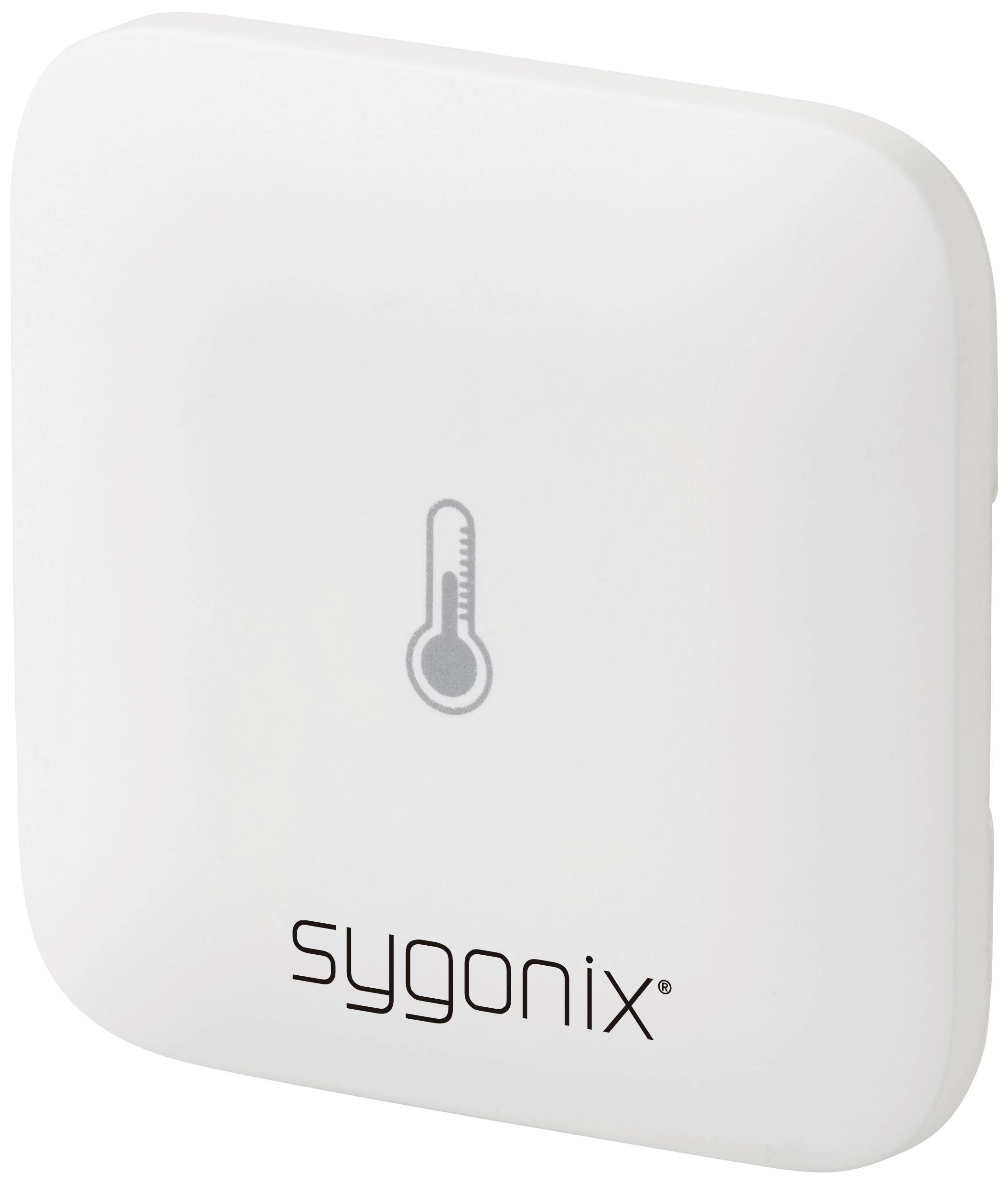 Sygonix SY-6052186 Temperature and humidity sensor White