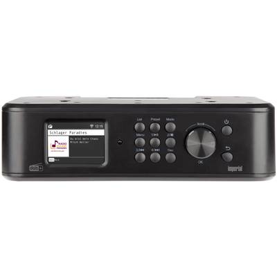 Imperial DABMAN i460 (sw) Internet kitchen radio Internet, DAB+, FM, FM Bluetooth, Internet radio, FM, USB, Wi-Fi, Emerg