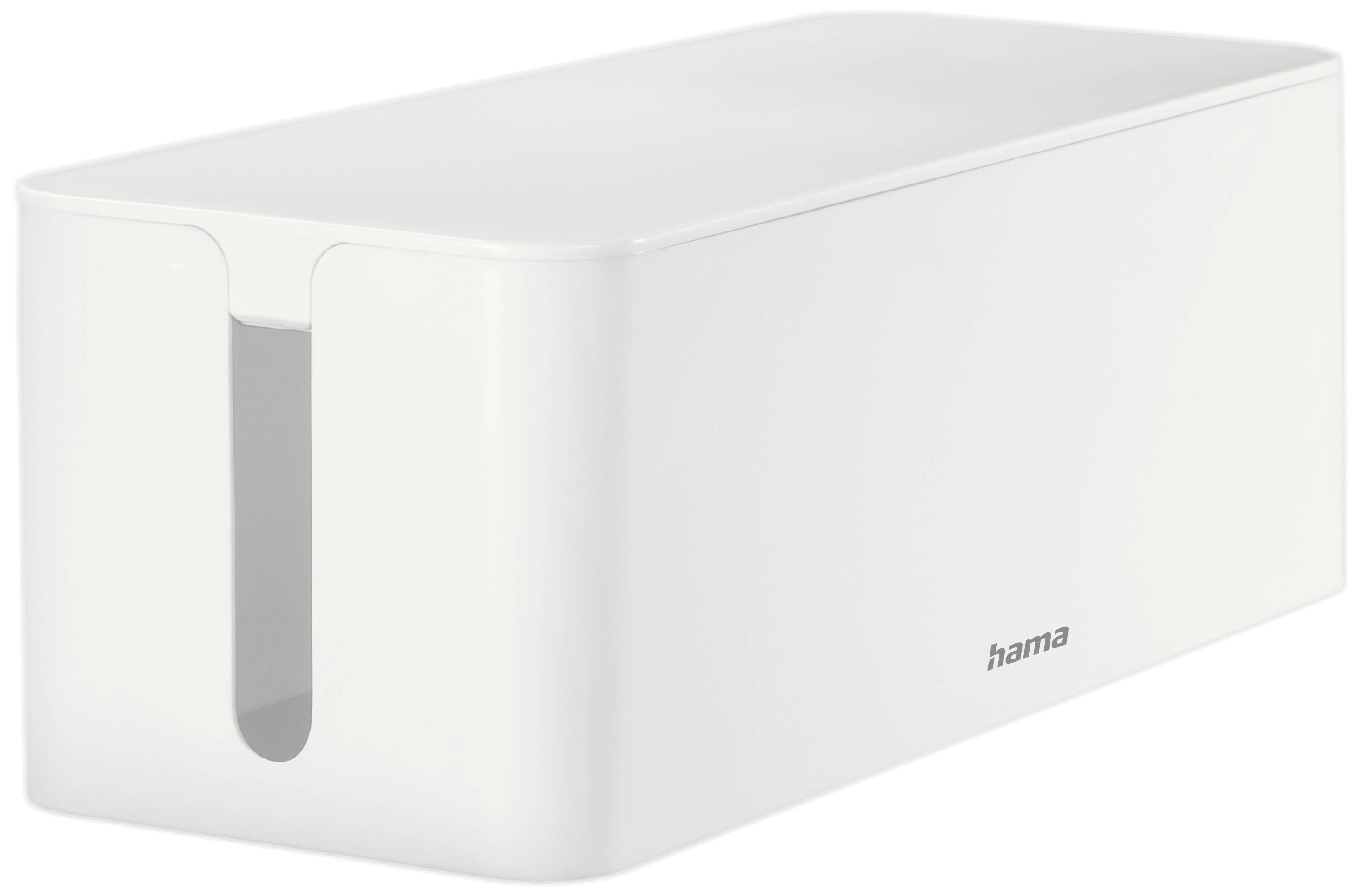 Hama Cable box Plastic White Rigid (L x W x H) 40 x 15.6 x 13 cm 1 pc(s) 00221011