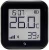 Shelly H&T Gen 3 Matte Black Wireless temperature and humidity sensor Bluetooth, Wi-Fi
