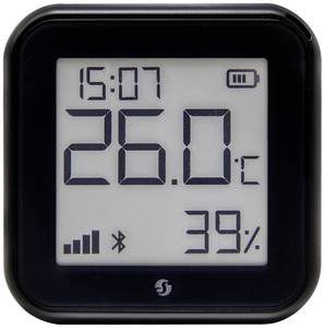 Shelly H&T Gen 3 Matte Black  Wireless temperature and humidity sensor  Bluetooth, Wi-Fi