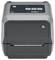 Zebra ZD621 label printer with buttons and status lights visible, showcasing compact design and user-friendly interface.
