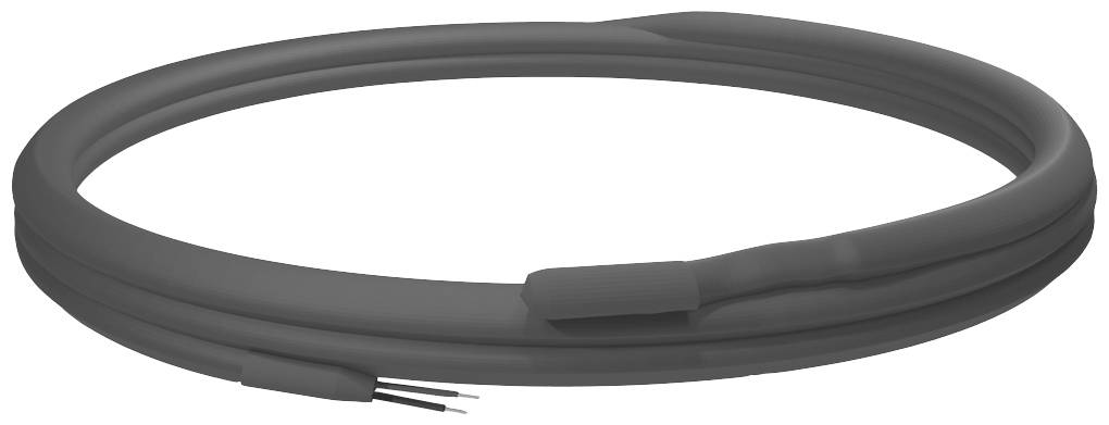 A long, grey cable with exposed wires at one end.