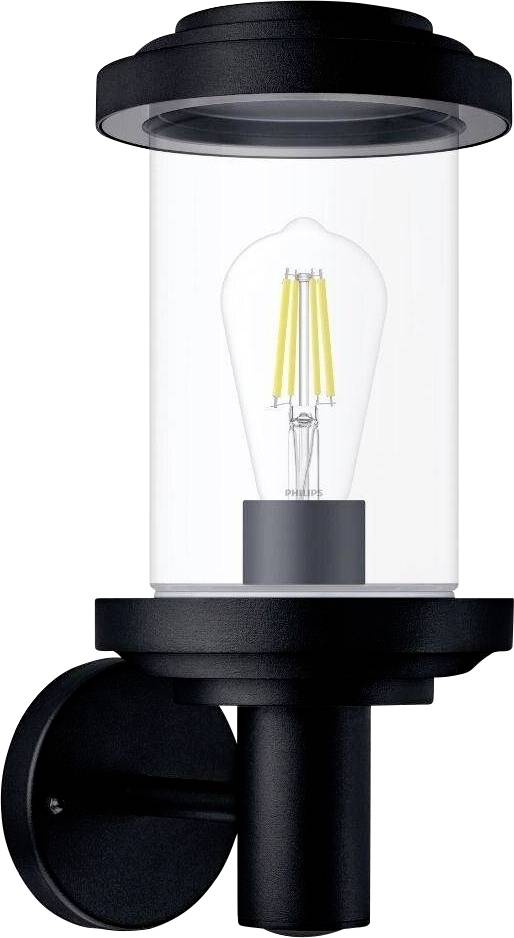 Philips LED Listra 8720169266513 Outdoor wall light E-27 Black