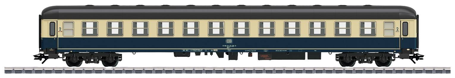 Maerklin 43925 H0 IC-Express train wagon Bm 234 of DB 2. Class