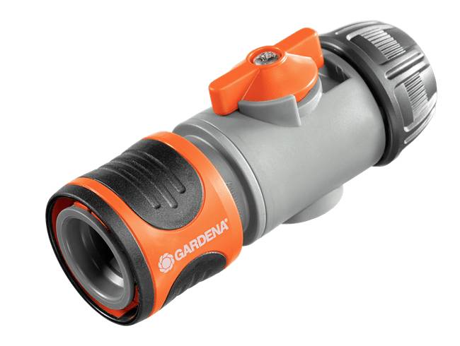 GARDENA 02942-20 Plastic Waterstop connector 13 mm (1/2) - 15 mm (5/8)