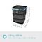 Collapsible Garden Waste Container, 130 litres, Dimensions: 56 x 56 x 70 cm, Weight: 1.70 kg.