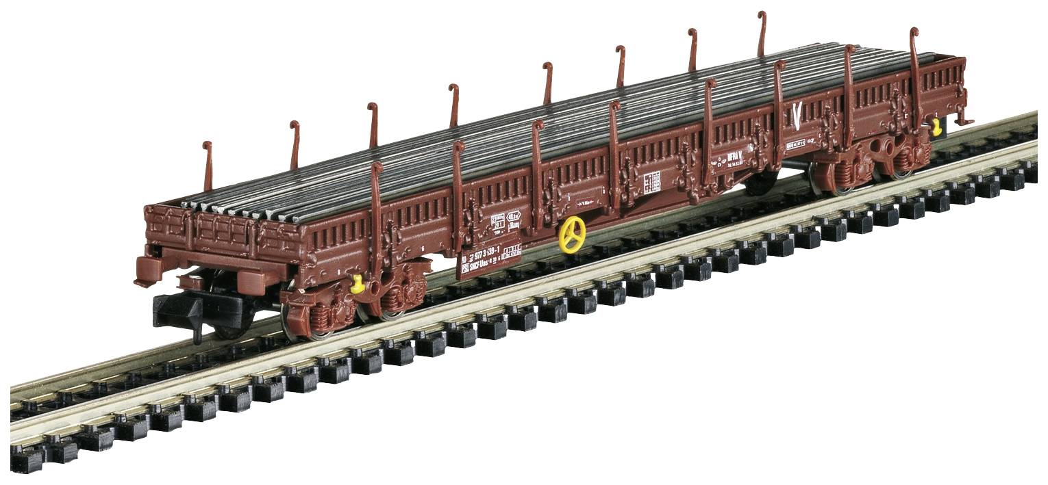 MiniTrix 18290 N Flat wagon set of SNCF