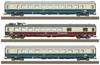 TRIX H0 23142 H0 3pc set passenger car Fern Express FD 1980 Royal lake of DB Set 1