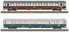 TRIX H0 23143 H0 2er-Set Passenger car Far Express FD 1980 Royal lake of DB Set 2