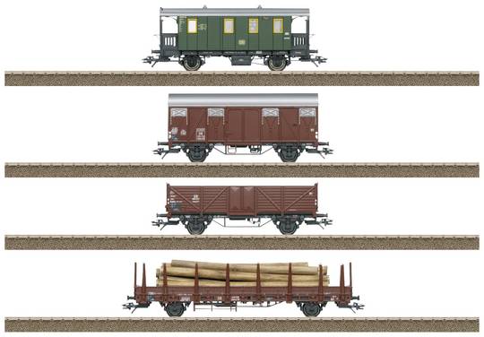 TRIX H0 24140 Freight wagon DC