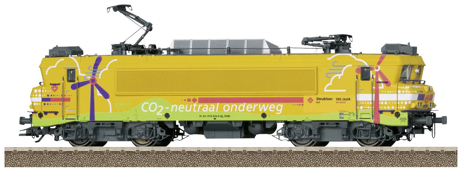 TRIX H0 25161 H0 E-Loc 1824 of Strukton Rail B.V.