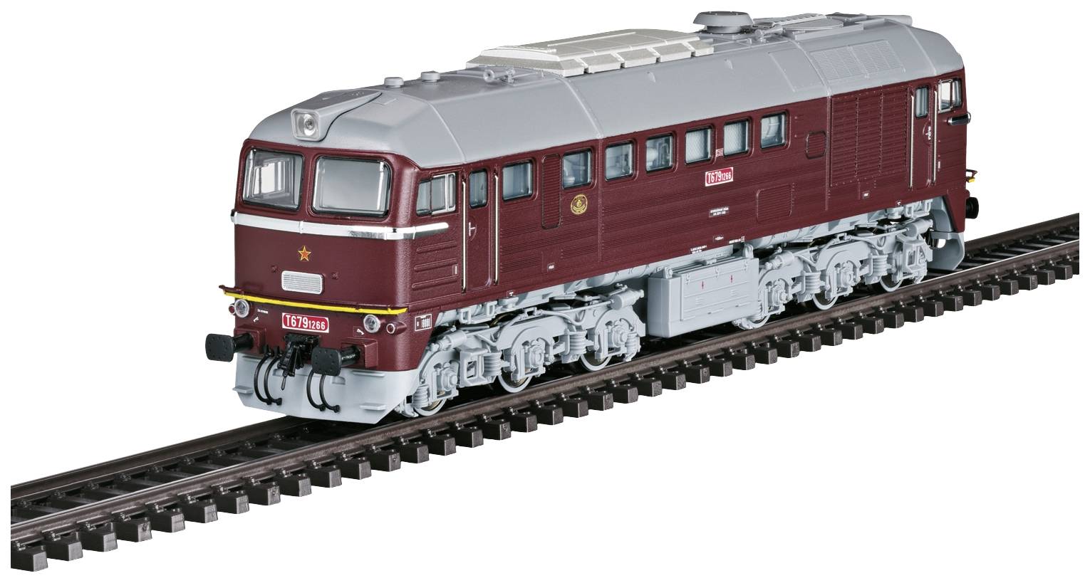 TRIX H0 25202 H0 T 679.1 diesel locomotive of CSD