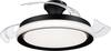 Philips LED Bliss Ceiling fan 28 W, 35 W (Ø x H) 510 mm x 418 mm Black incl. lighting, Timer