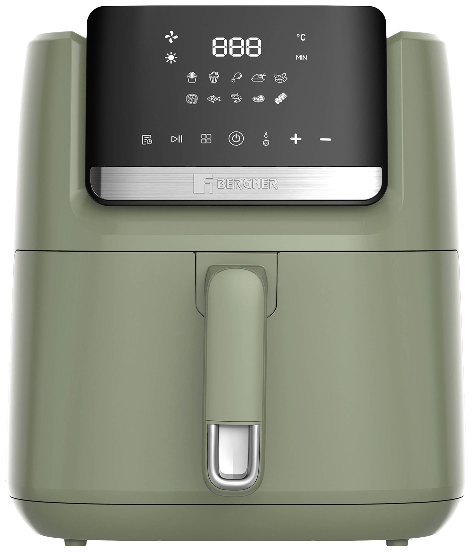 Buy Bergner Airfryer 1600 W Non-stick coating, Cool touch housing ...