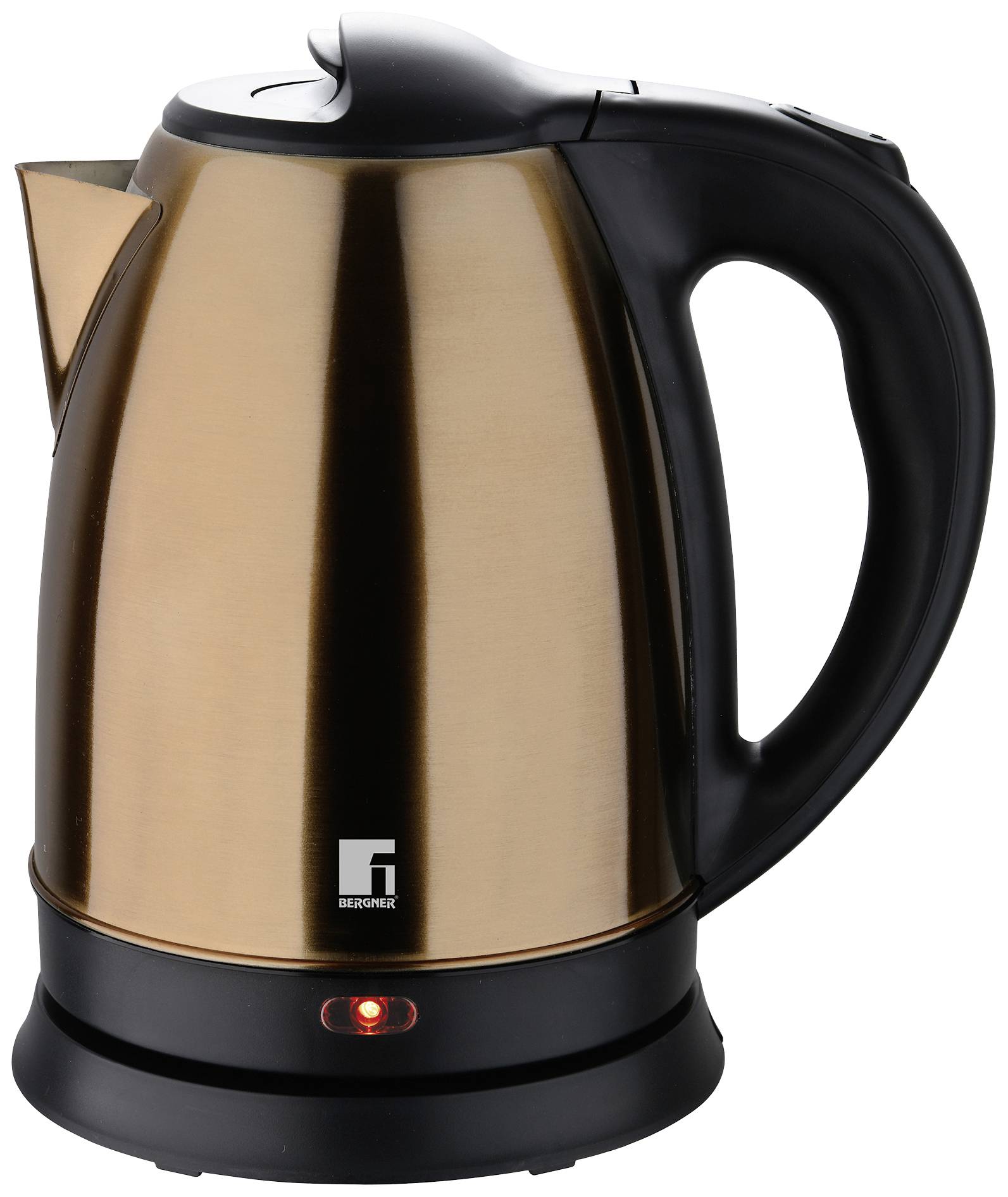 Bergner Kettle Black, Copper Capacity: 1.7 l
