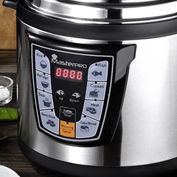 Buy MasterPRO BGMP 9079 Pressure cooker Black stainless steel Conrad Electronic