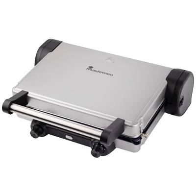 Image of MasterPRO Electric Grill press Non-stick coating Black/stainless steel