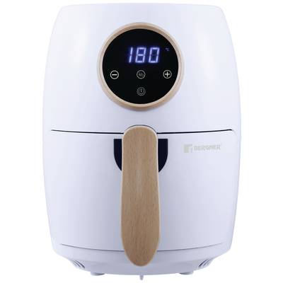 Bergner  Airfryer 1000 W Non-stick coating, with display, Cool touch housing, Overheat protection, Timer fuction White, 
