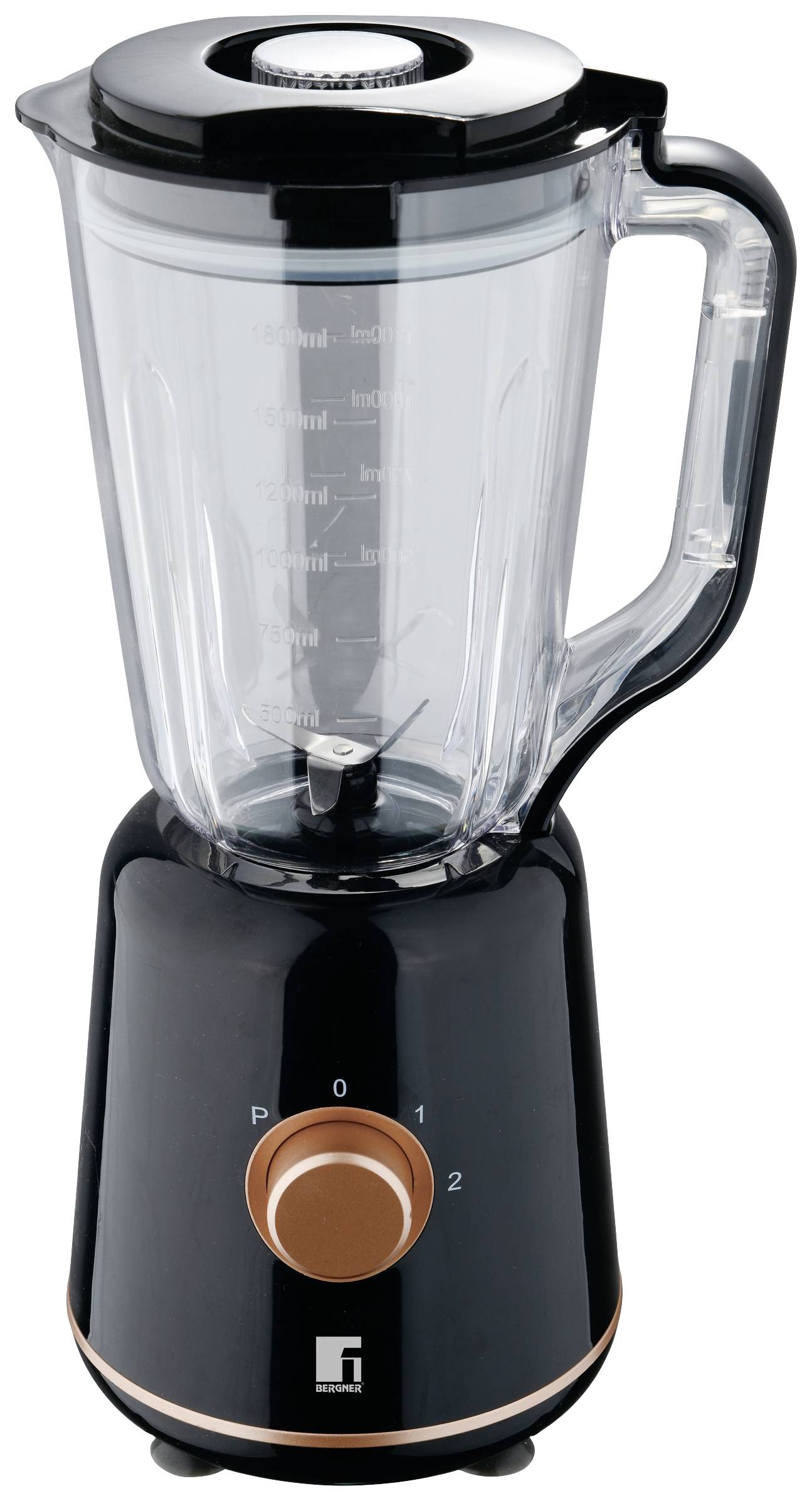 Bergner Blender 800 W Black, Copper