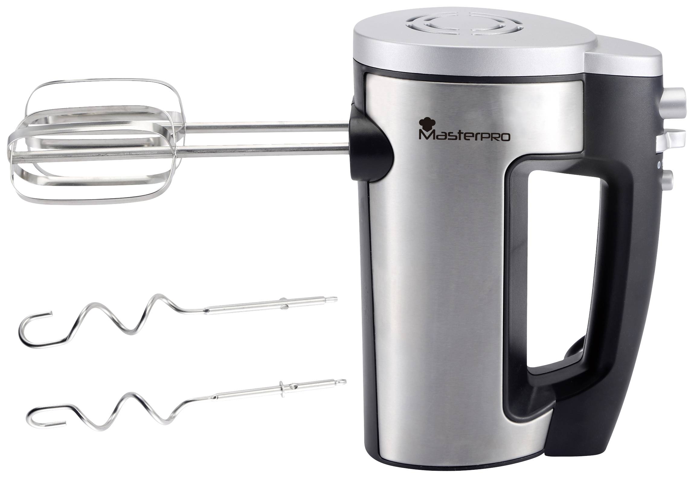 MasterPRO Hand-held mixer 300 W Black/stainless steel