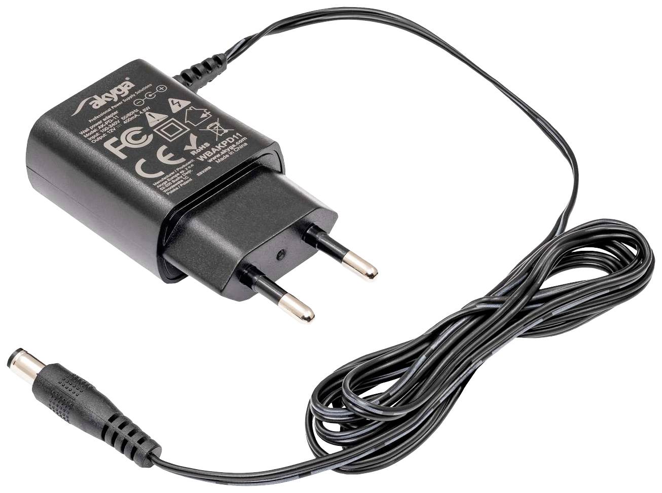 Akyga AK-PD-11 Power supply unit Black 1 pc(s)