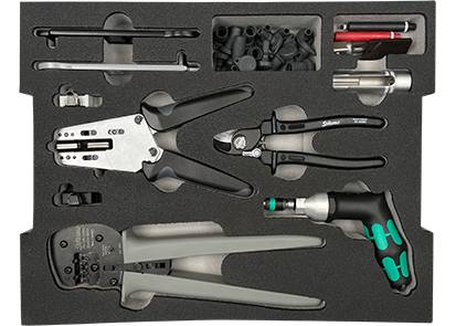 Tool case for MC4 and MC4-Evo 2 32.6126 Staeubli Content: 1 Set