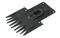 Sheep shearing knife, black, with multiple blades, suitable for efficient wool shearing.