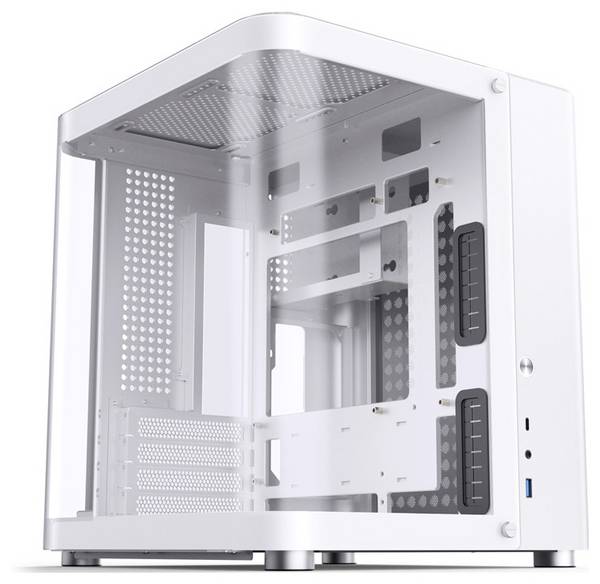 Jonsbo TK-1 2.0 Tempered Glass Microtower PC casing White