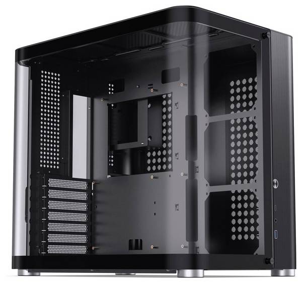 Jonsbo TK-2 2.0 Tempered Glass Midi tower PC casing Black