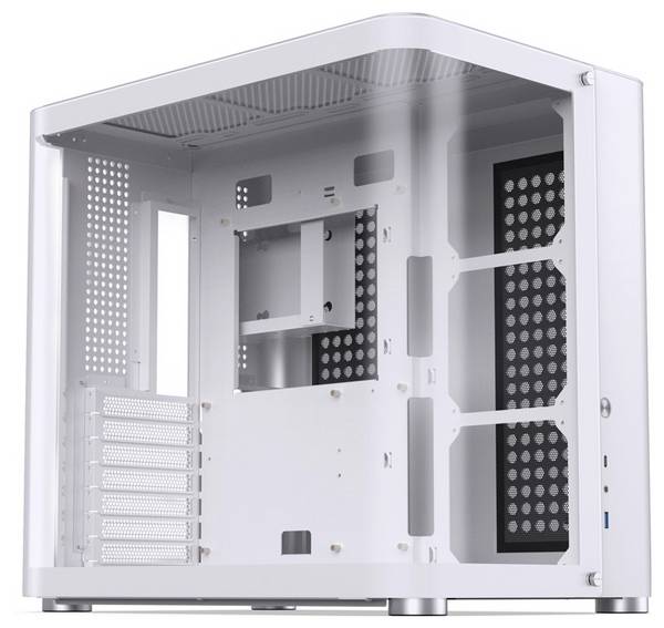 Jonsbo TK-2 2.0 Tempered Glass Midi tower PC casing White