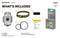 'Contents of Package: 1. Torch, 2. Headband, 3. Bicycle Isolation Rings, 4. Clamp Jaw, 5. Multilingual Instructions Manual.'
